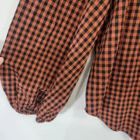 A New Day Gingham Casual Pull-Over Top size XXL - Picture 4 of 10